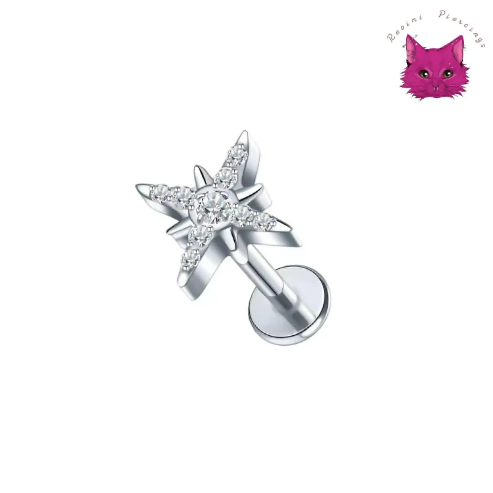 [PJ-DF-TT-S-16-8-C-26-O] Gem Sparkle (Silver)