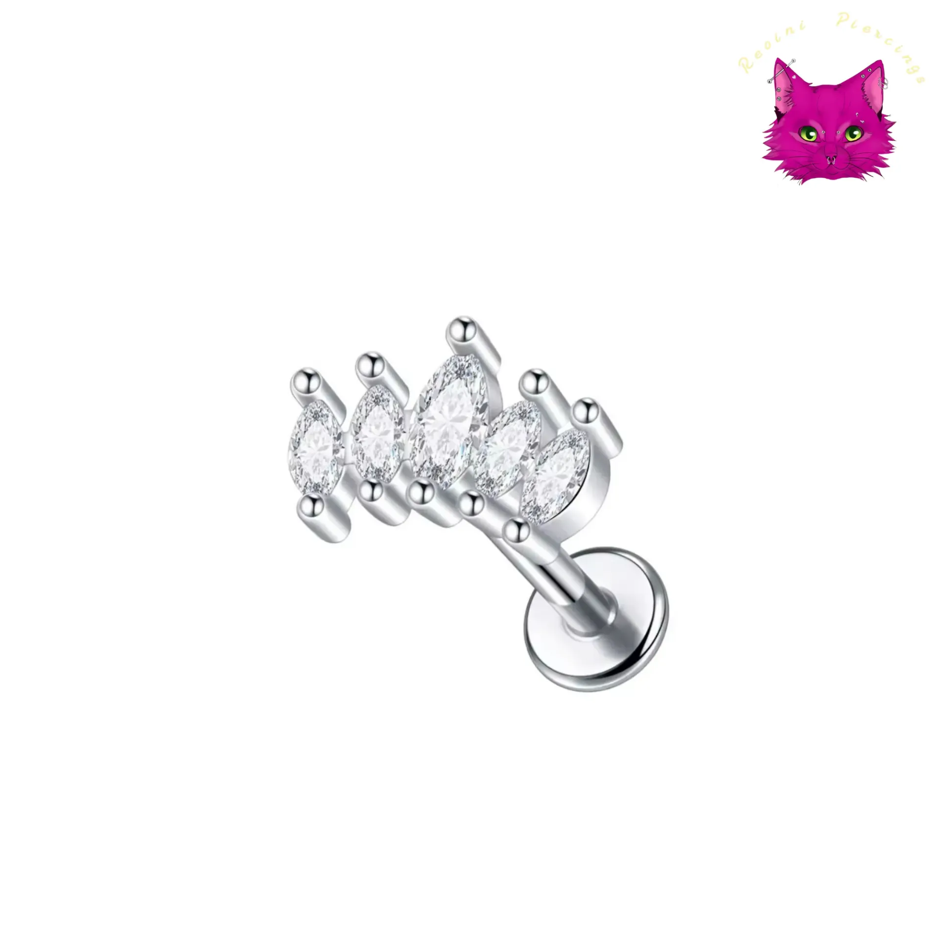 [PJ-DF-SS-S-16-8-D-3-O] Crown (Silver)