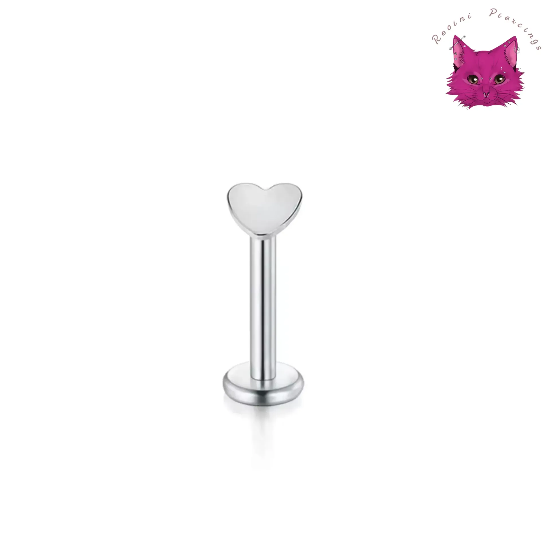 [PJ-DF-SS-S-16-8-D-8-O] Heart Plains (Silver)
