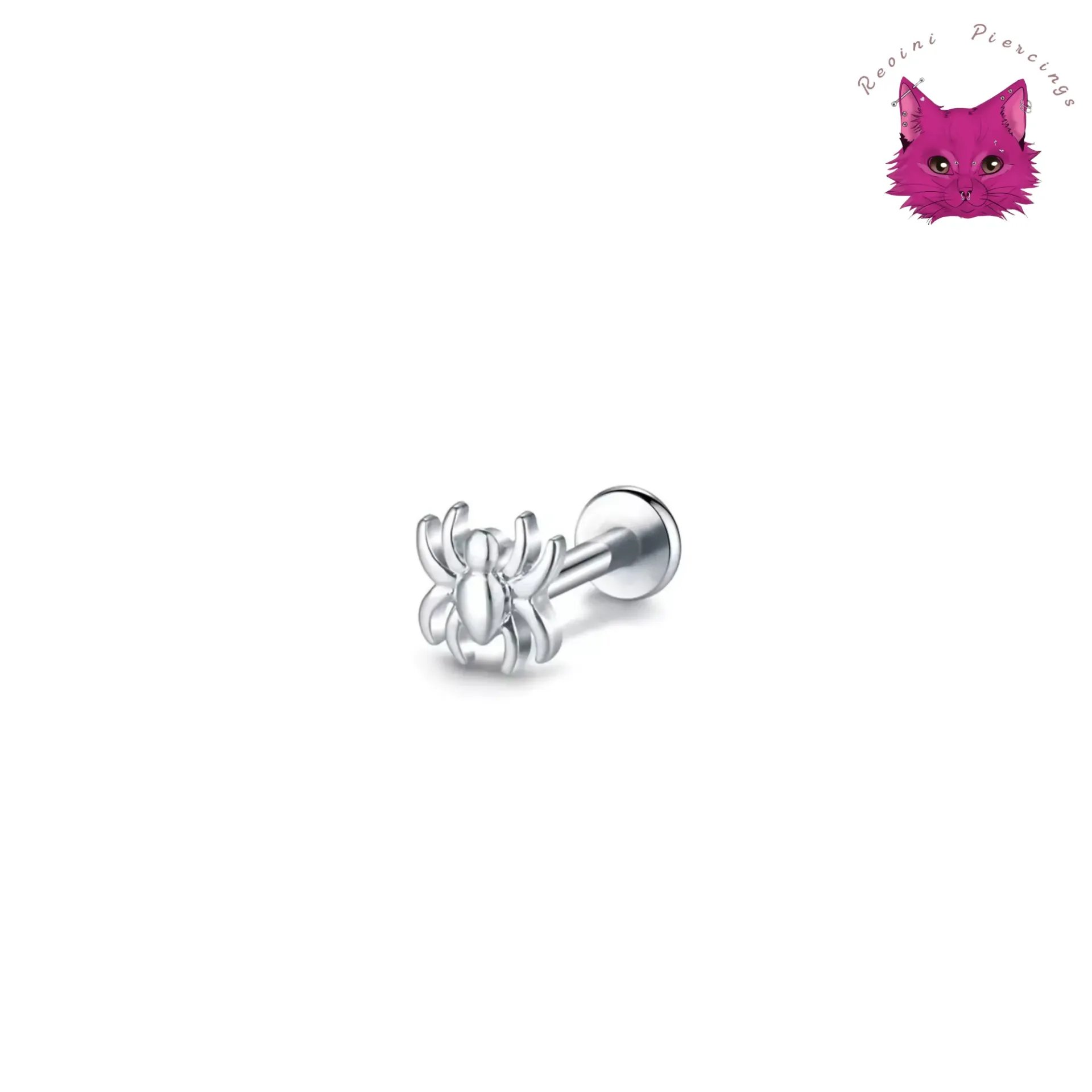 [PJ-DF-SS-S-16-8-D-15-O] Spider Plains (Silver)