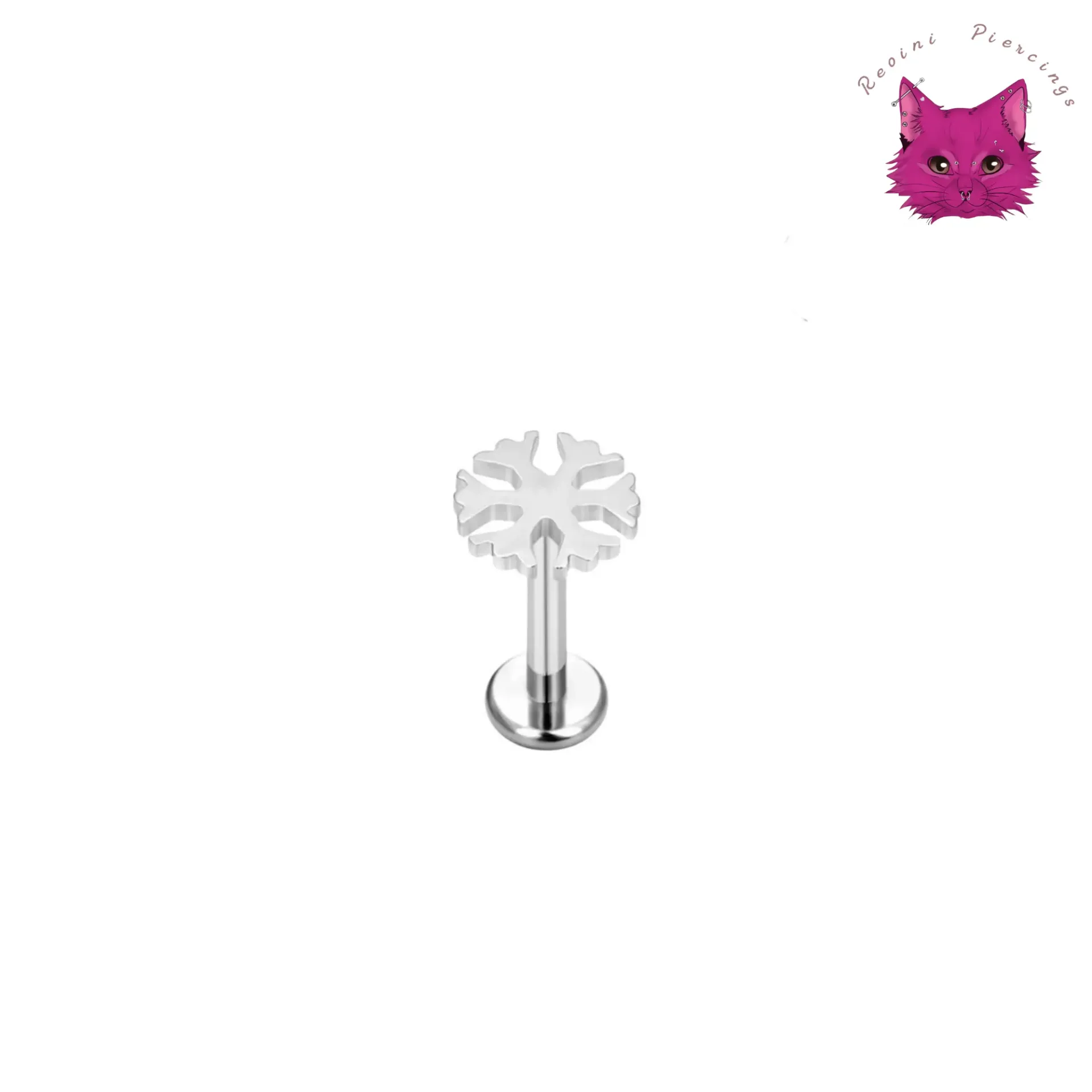 [PJ-DF-SS-S-16-8-D-20-O] Snowflake (Silver)