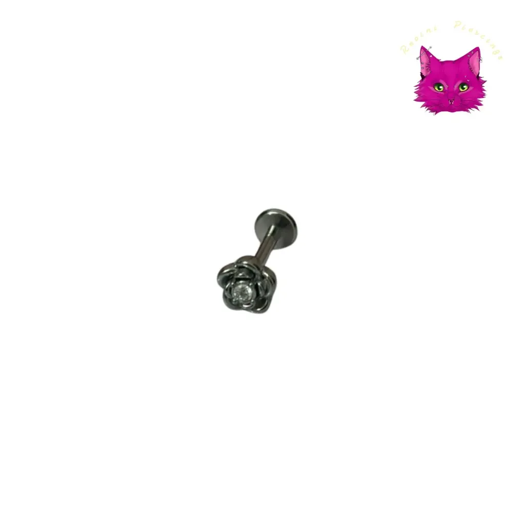 [PJ-DF-SS-S-16-8-D-21-O] Rose Gem (সিলভার)